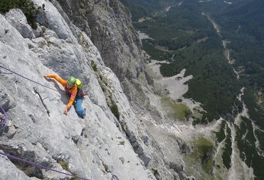 Klettern am Buchstein