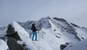 Auf dem Gipfelgrat