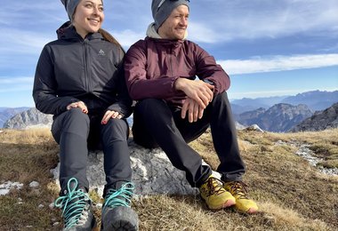 Zwiebe - 3.Schicht am Gipfel X-Alp Performance Knit Laufjacke