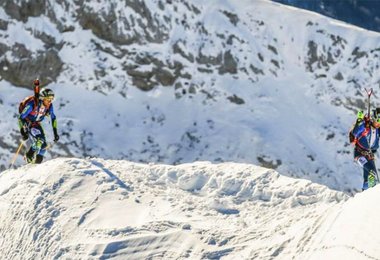 Matteo Eydallin and Robert Antonioli auf dem Weg zum Sieg beim Transcavallo – Ph. Luca Facco