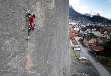 Alex Luger in Psychogramm, 8b+, clean (c) Beat Kammerlander