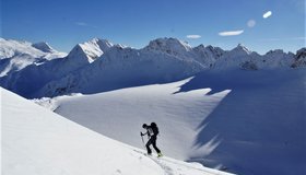 Hoher Sonnblick über Mölltaler Gletscher