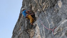 Andreas Nothdurfter in seiner Route Himmlische Klangfarben - Speckkarspitze