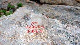 Nomen est omen "Im geilen Fels" Raue Wand - Reiteralpe.