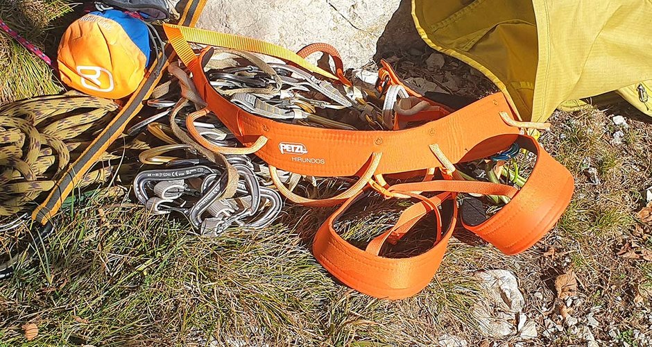 Der neue Hirundos Klettergurt von Petzl