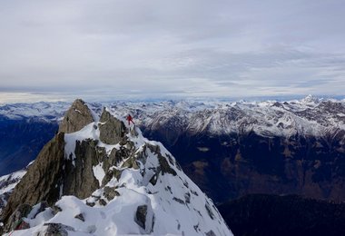 Kurz vor dem Gipfel (Foto M.Schenk)