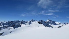 Bilck vom Gipfel Richtung Vord. Wilden Turm 