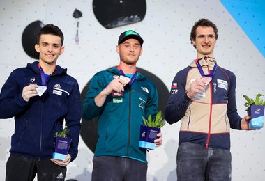 Die Sieger im Bouldern (c) IFSC