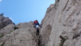 Seilfrei im leichten Gelände