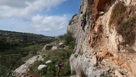 Klettern in der Zona Rossa - Cava Granati