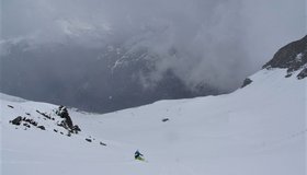 Skitour Racherin Normalweg von Glocknerstraße 