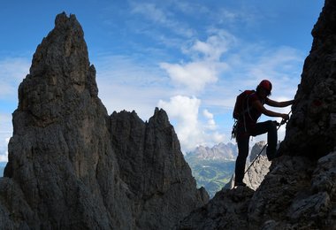 Klettersteige in den Dolomiten