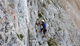 An der Koschutnikturm Nordkante 