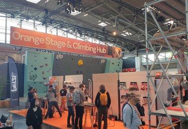 Kaum Besucher auf der Outdoor by Ispo 2024