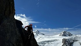 Impressionen vom Grat mit herrlichen Panorama