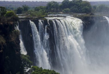 Highline an den Victoria Falls (c) Jacques Marais
