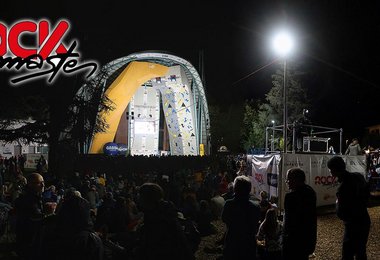 Das frisch renovierte Rockmaster-Stadium in Arco