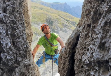 Klettern am benachbarten Güntherweg