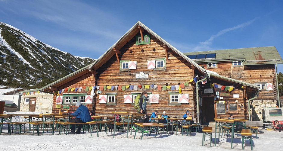 Die Südwienerhütte (c) bergsteigen.com