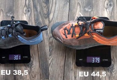 Der Salewa Wildfire NXT ist sehr leicht!