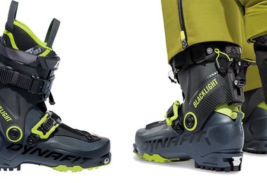 Der leichte Black Light Skitourenschuh mit dem Hoji-Look-System