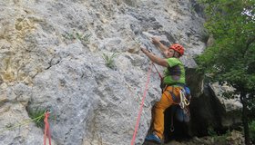 2. Seillänge, perfekter, kraftraubender Start