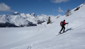 Auf dem breiten Kamm