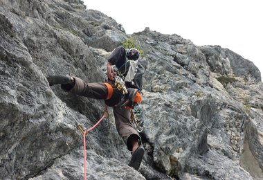 Der perfekte Begleiter auch beim alpinen Klettern