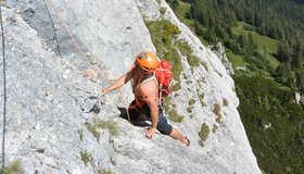 Ausstieg der 2ten Seillänge.