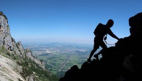 Der Zackengrat vor dem Einstieg - Ostgrat - Laterndl - Untersberg