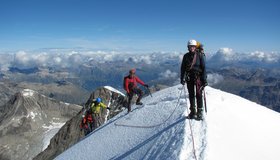 Auf dem Piz Bianco