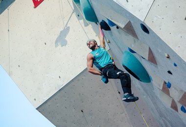 Die  Paraclimbing-Elite bei den Herren Angelino Zeller