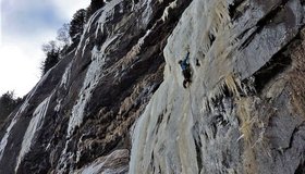 In der Route Kobold im Maltatal  