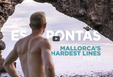 Mit 'Es Pontas' geht das zweite Video von Jakob Schuberts Deep Water Soloing Errungenschaften auf Mallorca online