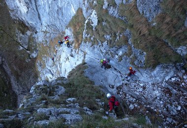Die Scharte von oben gesehen. , Foto: Axel Jentzsch-Rabl