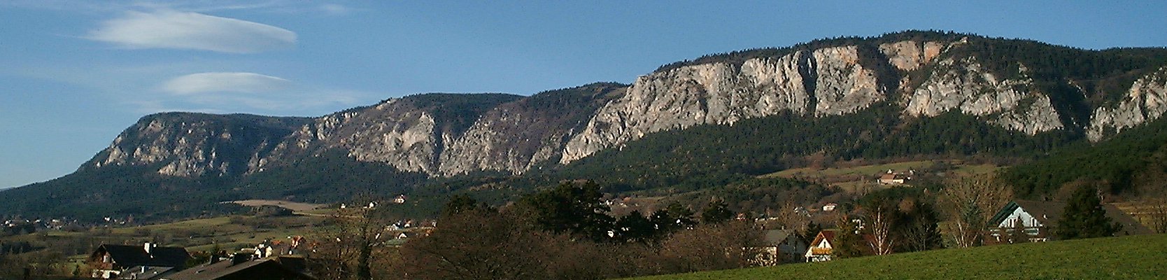 Mehrseillängen Klettern auf der Hohen Wand