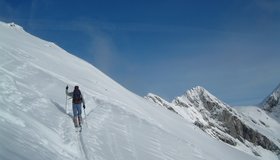 Beim Aufstieg zum Pirchkogel.