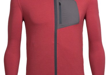 Icebreaker Cool-Lite Momentum Long Sleeve Zip