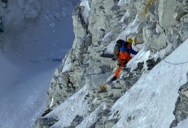 Erstbegehung am Chamlang - Marek Holeček und Zdeněk Hák