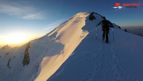 Bossesgrat mit dem Gipfel im Hintergrund