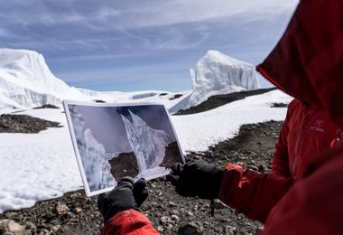 Will Gadd at the Eastern Icefield on Mt Kilimanjaro on 25 February, 2020 in Tanzania, Africa.(c) Christian Pondella/Red Bull Content Pool