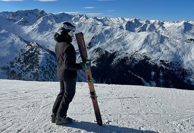 Unterwegs mit dem Elan Ripstick Tour 94 In den Stubaier Alpen 