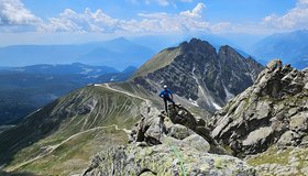 Tolles Panorama Plotten Nos am Verdinser Plattenspitz