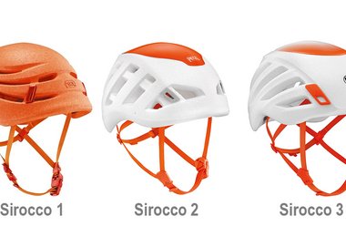 Die Historie der Petzl Petzl Sirocco Helme.