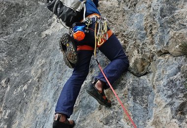 Alpinklettern mit der Vertika V2