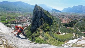 Der mega Ausblick am Ende der Cinque Stagioni + Spigolo Sud in Arco
