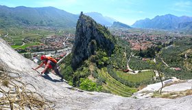 Der mega Ausblick am Ende der Cinque Stagioni + Spigolo Sud in Arco