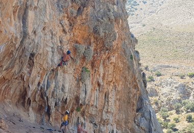 Bei älteren Routen ist Vorsicht geboten