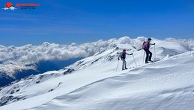 kurz vor dem Gipfel der Zufallspitze