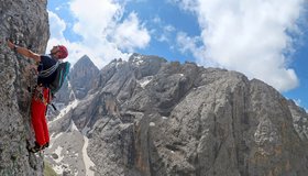 Toller Blick zur Valonspitze.